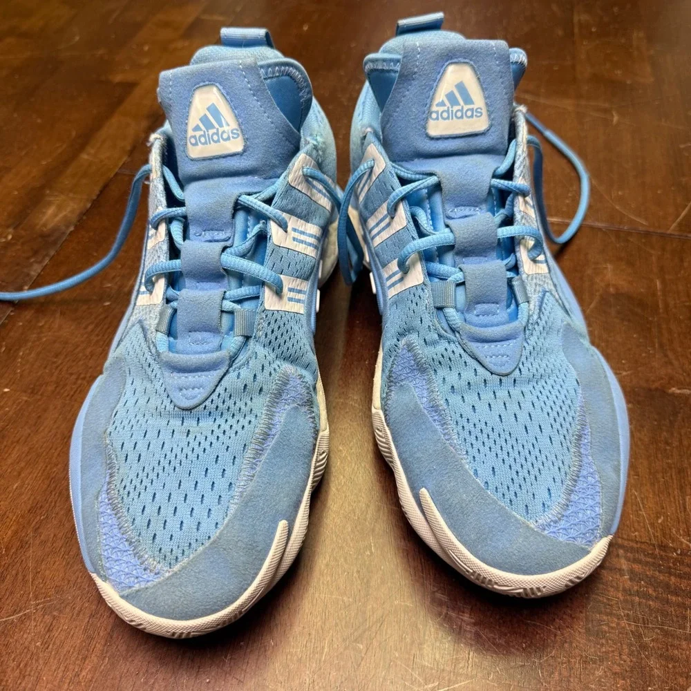 Adidas Crazy BYW X 2.0 Carolina‎ Blue Men's Size 11 FV7099 Basketball Shoes